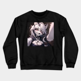 Helluva Boss Loona loona The Wolf (sfw) Classic Crewneck Sweatshirt